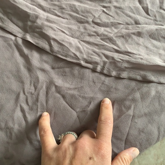 NWT French‎ Connection drape delight dress dusty purple beaded one shoulder Sz 6 - Picture 14 of 15